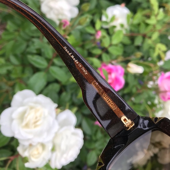 💠 Louis Vuitton Women’s Hortensia Brown Designer Sunglasses - Picture 8 of 8